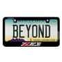 Chevrolet Z71 UV LED Printed on Black Metal License Plate Frame