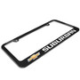 Chevrolet Suburban UV LED Printed on Black Metal License Plate Frame