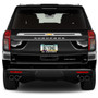 Chevrolet Suburban UV LED Printed on Black Metal License Plate Frame