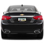 Chevrolet Impala UV LED Printed on Black Metal License Plate Frame