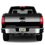 Chevrolet Z71 in 3D on Mirror Chrome Metal License Plate Frame