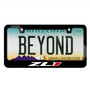 Chevrolet Camaro ZL1 Black Metal License Plate Frame