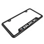 Buick Black Carbon Fiber Texture ABS Plastic 50 States License Plate Frame