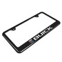 Buick Black Carbon Fiber Look ABS Plastic License Plate Frame