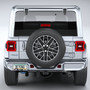 Jeep 4xe Real Carbon Fiber Nameplate Chrome Stainless Steel License Plate Frame
