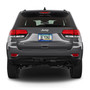Jeep Grand Cherokee Blue Carbon Fiber Texture ABS Plastic 50 States License Plate Frame
