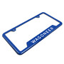 Jeep Wagoneer Blue Carbon Fiber Texture ABS Plastic 50 States License Plate Frame