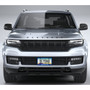 Jeep Wagoneer Blue Carbon Fiber Texture ABS Plastic 50 States License Plate Frame