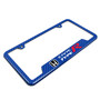 Honda Civic Type-R Blue Carbon Fiber Texture ABS Plastic Open Corners License Plate Frame