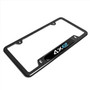 Jeep 4xe Black Nameplate Insert Black Stainless Steel License Plate Frame