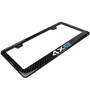 Jeep 4xe Printed Real Carbon Fiber Finish ABS Plastic License Plate Frame