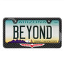 Jeep Trailhawk Black Carbon Fiber Look ABS Plastic License Plate Frame