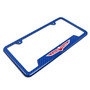 Jeep Trailhawk Blue Carbon Fiber Texture ABS Plastic 50 States License Plate Frame