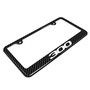 Chrysler 300 Black Carbon Fiber Look ABS Plastic License Plate Frame