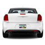 Chrysler 300 Black Carbon Fiber Look ABS Plastic License Plate Frame