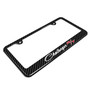 Dodge Challenger R/T Classic Black Carbon Fiber Look ABS Plastic License Plate Frame
