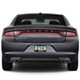 Dodge SRT-8 UV-LED Printed American-Made Black Metal License Plate Frame