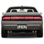 Dodge Scat-Pack Black Carbon Fiber Look ABS Plastic License Plate Frame