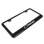 Dodge Challenger Classic Black Carbon Fiber Look ABS Plastic License Plate Frame