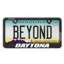 Dodge Charger Daytona Black Carbon Fiber Look ABS Plastic License Plate Frame