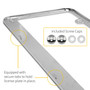 Dodge Charger Daytona in 3D on Mirror Chrome Metal License Plate Frame