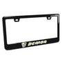Dodge Demon 3D Night Glow Luminescent Logo on Real Carbon Fiber Black ABS License Plate Frame