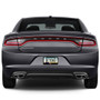 Dodge R/T UV-LED Printed American-Made Black Metal License Plate Frame