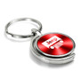 Jeep Grill Red Brushed Metal Spinner Key Chain