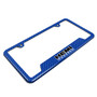 HEMI Powered Blue Carbon Fiber Texture ABS Plastic 50 States License Plate Frame