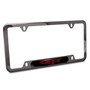 RAM 1500 TRX in Red Black Insert Gunmetal Black Stainless Steel License Plate Frame