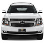 Chevrolet Tahoe 3D Dual Logo Black Stainless Steel License Plate