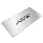 Cadillac ATS 3D Nameplate Mirror Chrome Stainless Steel License Plate