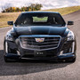 Cadillac CTS 3D Nameplate Black Stainless Steel License Plate