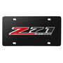 Chevrolet Z71 Offroad 3D Logo Black Stainless Steel License Plate