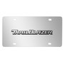 Chevrolet Trailblazer 3D Nameplate Mirror Chrome Stainless Steel License Plate