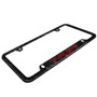 RAM 1500 TRX in Red Printed Real Black Forged Carbon Fiber 50 States License Plate Frame