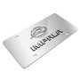 Chevrolet Impala 3D Dual Logo Mirror Chrome Stainless Steel License Plate