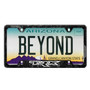 RAM 1500 TRX Printed Real Black Forged Carbon Fiber 50 States License Plate Frame