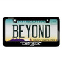 RAM 1500 TRX Printed American-Made Black Metal License Plate Frame
