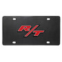 Dodge R/T 3D Logo on Real Black Carbon Fiber License Plate