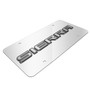 GMC Sierra 3D Nameplate Mirror Chrome Stainless Steel License Plate