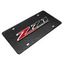 Chevrolet Z71 Offroad 3D Logo on Real Black Carbon Fiber License Plate
