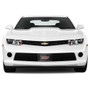 Chevrolet Camaro SS 3D Logo on Black Carbon Fiber Pattern Stainless Steel License Plate