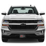 Chevrolet Z71 3D Logo on Black Carbon Fiber Pattern Stainless Steel License Plate