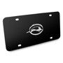 Chevrolet Impala 3D Chrome Logo Black Stainless Steel License Plate