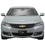 Chevrolet Impala 3D Chrome Logo Black Stainless Steel License Plate