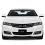 Chevrolet Black in 3D Logo on Logo Pattern Black Aluminum License Plate
