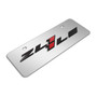 Chevrolet Camaro ZL1-1LE 3D Logo 12" x 4.25" European Look Chrome Half-Size Stainless Steel License Plate