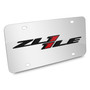 Chevrolet 2016 Camaro ZL1-1LE Logo Mirror Chrome Metal License Plate