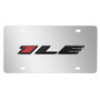 Chevrolet Camaro 1LE 3D Logo Mirror Chrome Metal License Plate